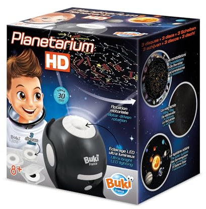 Buki- Planétarium HD Planetario, Colore, 19 x 12.7 x 20.3cm, 8002