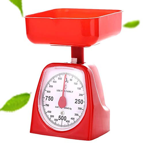 Hög precisionsvåg Mekaniska vågar Kökskalor Matskalor Kökskalor Point Scales Pekar Skalbricka Skalor (Color : 2kg)