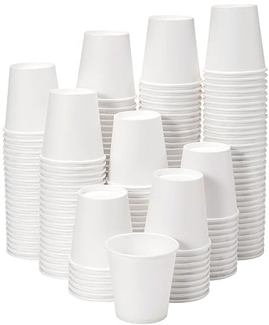 RACETOP Disposable Paper Bathroom & Mouthwash Cups (3oz 500count)