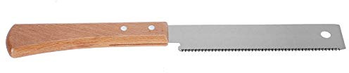 Kleine Handsäge, 12-Zoll-Bündigschnittsäge aus Edelstahl mit Feinen Zähnen aus SK5-Stahl mit Hohem Kohlenstoffgehalt für den Gartenschnitt