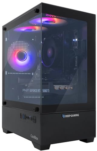 DeepGaming Nexus - Computer Gaming AMD Ryzen 7 5700G | 32GB RAM DDR4 3200MHz | Grafica Nvidia RTX 5050 8GB | 1TB SSD | WiFi AX1800 2.4GHz/5.0GHz | Windows 11 Pro | PC Gaming | PC Gamer
