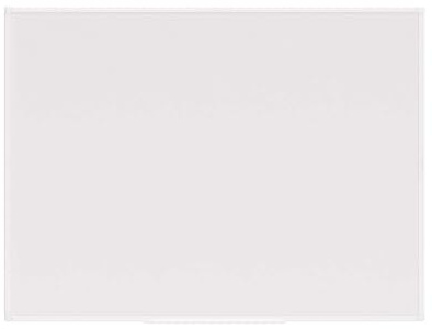 MAUL Whiteboard MAULprimo 90 x 120 cm | Magnettafel inkl. Ablageschale für Marker | Magnethaftend, beschriftbar und trocken abwischbar | Montage in Quer- und Hochformat | Weiß