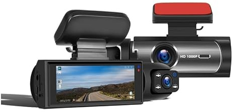 1080P Dual Camera,Dash Cam for Cars,Front And Inside,car Camera with IR Night Vision,Loop Recording,wide Angle Car DVR Camera
