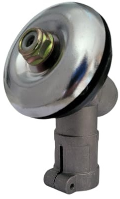 FAST WORLD SHOPPING ® Paire conique complète pour débroussailleuse – engrenage 9 dents, tête universelle pour tondeuse à gazon et tondeuse à gazon, tube rond 26 mm – remplacement universel moteur à