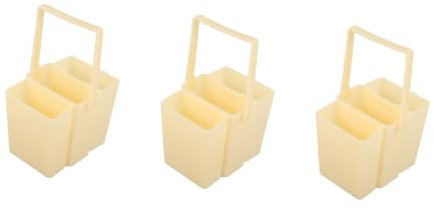 HOMSFOU 3sets Paint Pens Boys and Girls Brush Washer Bucket Art Supplies Painting Brush Cleaning Tool