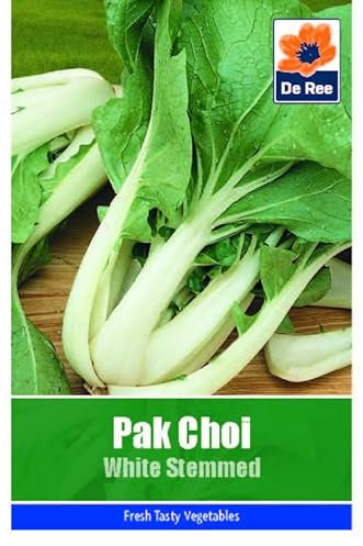 Pak Choi White Stemmed Seeds - 360 Seeds Vegetable Grow Your Own Garden Salad Herb Vegetable Seed