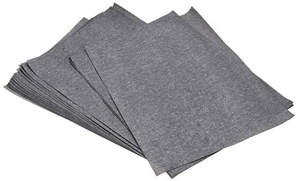 SOIMISS Transferpapier Kohlepapier 25 Blatt Grau Schwarz Transparentpapier Graphit Kohlepapier Basteln Kunst Handwerk Durchschlagpapier Malpapier
