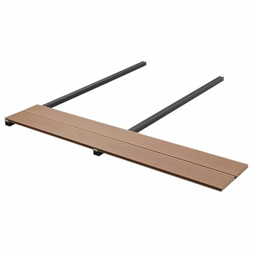 Planche Terrasse WPC 30 Pieces Anthracite