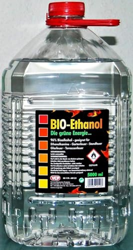 energieprofis 10 L (1x10L) Bio Alkohol 96,5% Ethanol BIOETHANOL Kamin