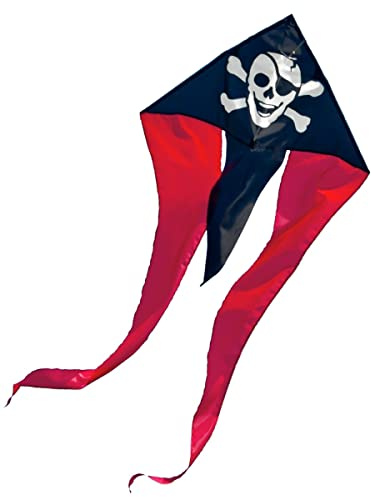 CIM Kinder-Drachen - F-Tail Pirate MUSTHAVE - für Kinder ab 3 Jahren - Abmessung: 80x185cm - inkl. Drachenschnur