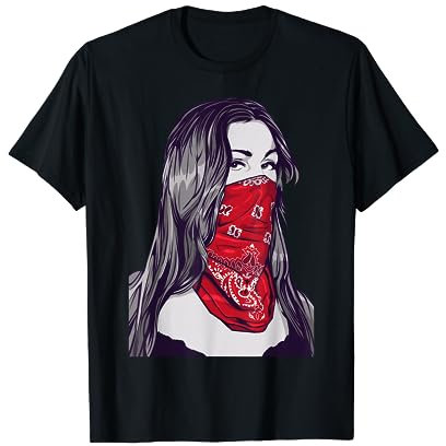 Gangster Ghetto Mexiko Girl Rockabilly Sexy Gangsta T-Shirt