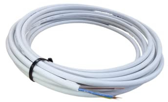 Ali's DIY NYM-J Electrical Moisure Resistant Sheathed LSF (Low Smoke & Fumes) Cable 1.5mm² 3 Core - 2 Metre Custom Cut Length