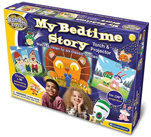Brainstorm Toys My Bedtime Story Torch & Projector, for 3 years +, Large