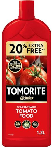 Levington Tomorite Concentrated Tomato Food - Concentrated Tomato Food 1.2L with a Thank You Sticker