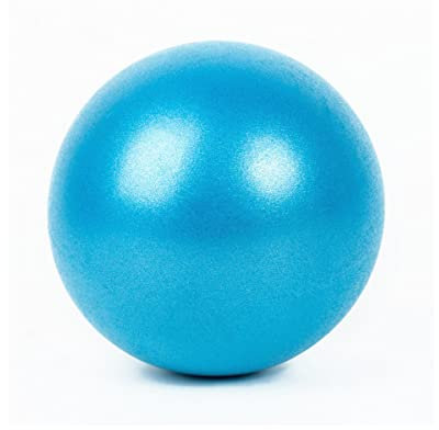 Minmex Pilates Ball– 25 cm Gymnastikball klein, Verbesserung des Gleichgewichts, Kerntraining, Pilates, Stretching, Training zu Hause, im Büro oder im Fitnessstudio