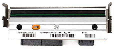 【Druckerzubehör】 Qualität 7980 0m zm400 Thermodruck Ideal für Zebra ZM400 kompatibler Barcode-Etikettendrucker 203DPI, kompatibler Druckkopf (Color : 79800M)