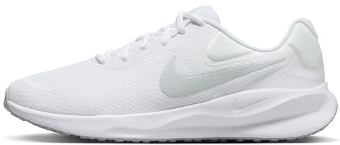 Nike Revolution 7 Straßenlaufschuh für Herren, White/Pure Platinum-White, FB2207-100, 44 EU (10 US)