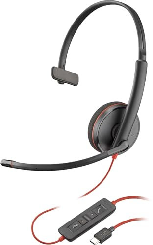 Poly Headset Blackwire C3210 Mono USB-C/A