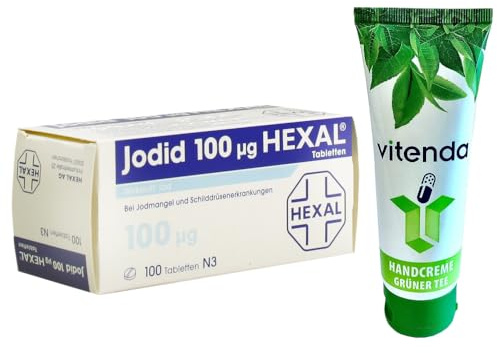 JODID 100 HEXAL Tabletten 100 St - Bei Jodmangel und Schilddrüsenerkrankungen