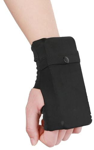 Handgelenktasche, Handgelenkschweißbänder - Tragbares Armband mit Taschen - Kleine Aufbewahrungstaschen, Lauf-Geldbörse, Armband, Handgelenk-Schweißbänder mit Reißverschluss für Sportübungen