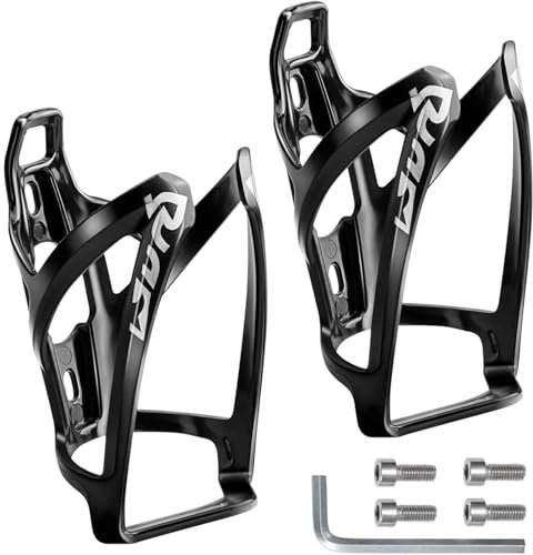 Rarapop Lot de 2 Porte-Bouteilles de vélo - Ultra-léger (35 g) - Compatible VTT et vélo de Route