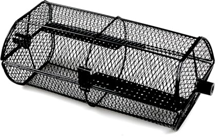 Grillstream Rotisserie Basket, Fine-Meshed Design for Vegetables & Meat | Self-Basting, Even Heat Distribution, Durable Construction, Easy to Use & Clean
