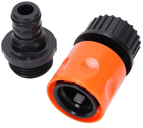 lyrlody Outboard Motor Flush Adapter, Marine Adapter Outboard Flush Kit Connect Slide Valve Accessories Supplie for PWC 4