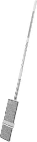 Gogogmee Mopa Plana de Microfibra Rotativa para Limpieza de Suelos Húmedos y Secos con Almohadillas Lavables Trapeador Doméstico y Fácil de Usar para Parquet y Azulejos