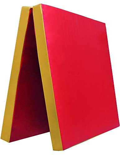 Grevinga Klappbare Turnmatte RG 35 – 200 x 100 x 6 cm - Made in Germany - Faltbare Gymnastikmatte für Fitness, Sport und Gymnastik, Rutschfest und Platzsparend, Weichbodenmatte