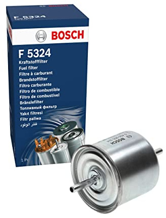 Bosch F5324 Filtro de Gasolina para Coche - Separa Partículas del Combustible, Protege el Sistema de Inyección