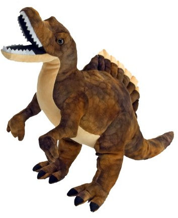 Wild Republic Dinosaur Large Spinosaurus, Dinosaurier, Mädchen und Jungs Geschenk, Schmusetier für Babys, Nachhaltiges Kuscheltier mit Einer Füllung aus recycelten Wasserflaschen, 48 cm