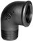Georg Fischer GF-92 Elbow M&F 90DEG (Black) 1/2 inch Malleable Iron Fittings