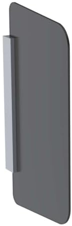 geberit-cloison 115,211. CD. 1 Trenner für Urinal aus Glas grau RAL 7035 beleuchtet