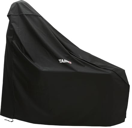 TAINO Chief 130 XXL Smoker Abdeckung Plane Grill-Plane hochwertig Schutz-Haube Wetterschutz Zubehör Oxford Gewebe 184x150x54cm (HxBxT)