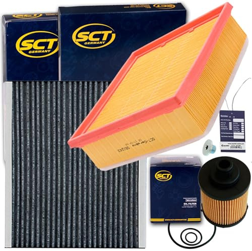 Filterset Satz Inspektionskit | SH4797P+SB2243+SAK204+1213800200+MN1801 Kompatibel mit Corsa D (S07),Corsa D Kasten/schrägheck (S07)