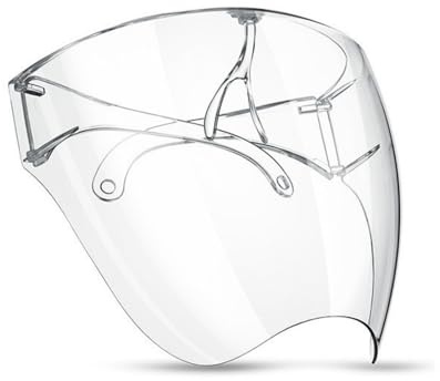 Viseras transparentes reutilizables que no se empañan, protección facial transparente, mejoras para cocina, ciclismo, conducción, completo