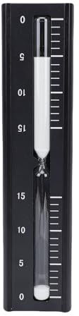TIKATARER Temporizador de de 15 Minutos para Sauna, Reloj de Giratorio Preciso, Temporizador Compacto Montado en la Pared con Pantalla Fácil de Leer, Ideal para Uso Duradero