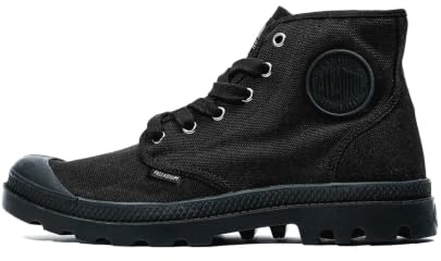 Palladium - Pampa Hi - Baskets Hommes et Femmes en Coton, Semelle Intérieure EVA, Look Authentique - Vegan Friendly