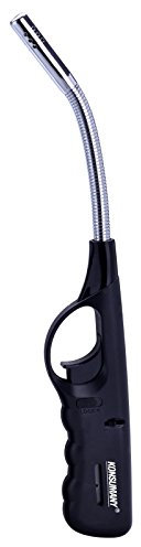 1stk. Stabfeuerzeug Sturmfeuerzeug Flexa Gas XXL flexibel biegsam 29,5 cm lang +1x (Konsumany® Stab- Stumfeuerzeug 12,5 cm Lang)