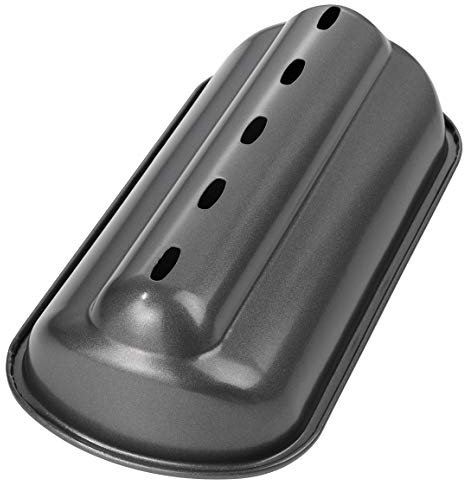 Birkmann, Stollenbackhaube, mit hochwertiger Antihaftbeschichtung, stabile Qualität, mit Löcher zum entweichen der Luft, Länge: 30 cm, mit Rezept, 221901