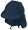 Sterntaler Schirmmütze Nacken Uni - Baby- und Kinder Mütze mit Nackenschutz und Bindeband - UV-Schutz 50+ Bademütze - Kopfbedeckung Schwimmbad und Strand - Unisex Bademode, marine, Größe 51