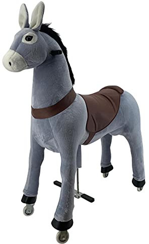 Sweety Toys 7349 Reittier Giant XXL Gross Esel auf Rollen für kommerziellen Gebrauch -Riding Animal