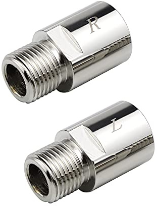 Create idea 1 Paire Prolongateurs de Pédales de Vélo en Acier Chrome-Molybdène 20MM pour Vélo de Course 9/16