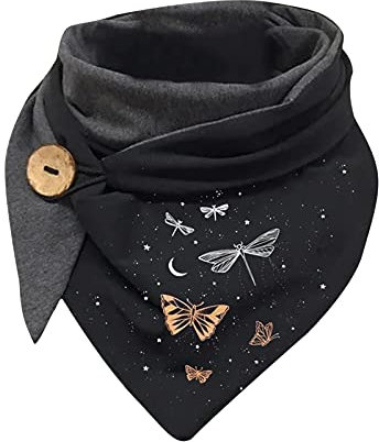 Sunnyuk Damen Winterschal, Kuscheliger Weicher Großer Schal Tücher mit Quasten Frauen Deckenschal Halstuch Scarf Poncho Cape für Herbst und Winter Warmer Schal