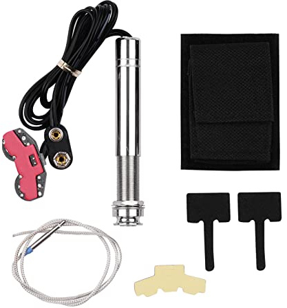 Zengxue Gitarr pickuper Akustisk gitarr Pickup Aktiva Pickup Volume Tone Controls med Pickup Piezo Rod för gitarr