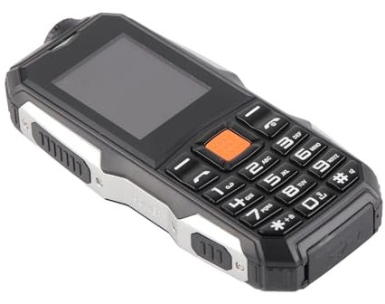 Téléphone Portable pour Personnes âgées - Double SIM 1,8 Pouces - Écran Large et Pratique (Noir)