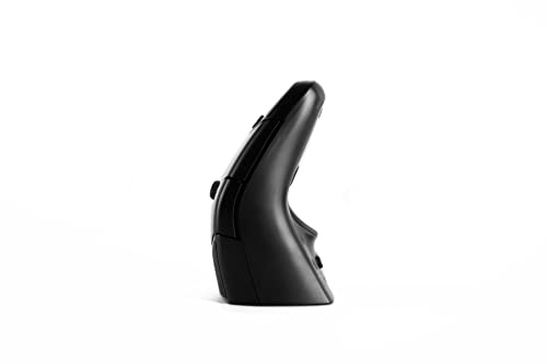 DXT03W Mouse di precisione ambidestro senza fili dal design ergonomico, Dongle USB-A