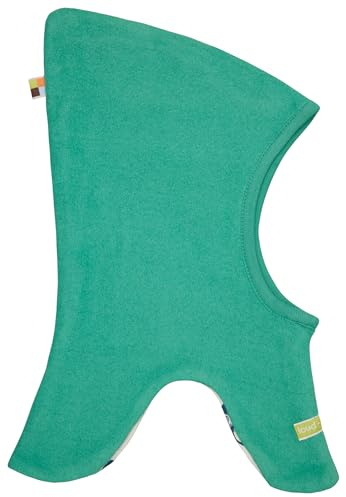 Loud + Proud Unisex Kinder Sturmhaube Wende-schlupf aus Baumwoll-Fleece, GOTS Zertifiziert
