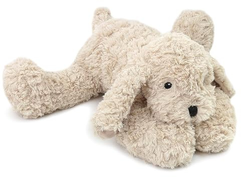 MON AMI Puddles Puppy 11-Inch Stuffed Dog Toy, Soft Cuddly Plush Gift | soft cuddly puppy stuffed animal, dog plush build, playtime companion, nursery décor accent, birthday holiday gift keepsake