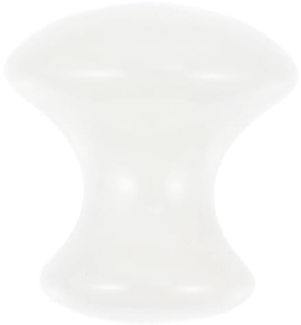 Gogogmee 2St Pilz-Guash Guasha-Tool für das Gesicht Pilz-Massagegerät Gesichtsroller aus Rosenquarz Beauty-Gesichtsmassagegerät Rosenwalze Gesichtskratzplatte Massagesteine Pilzmassage Weiß
